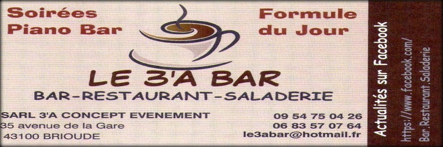 Le 3'A Bar à Brioude