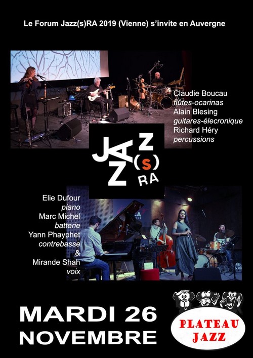 Trio Rhizome + EYM Trio à La Baie des Singes à Cournon Oukonva