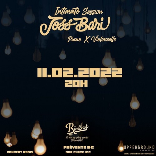 Joss Bari au Rimshot à ClermontFd Oukonva