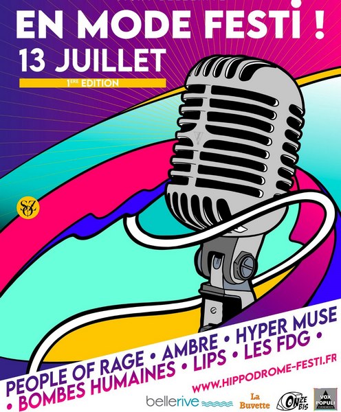 People of Rage + Hyper Muse + Lips + Bombes Humaines + Les FDG + Ambre ...