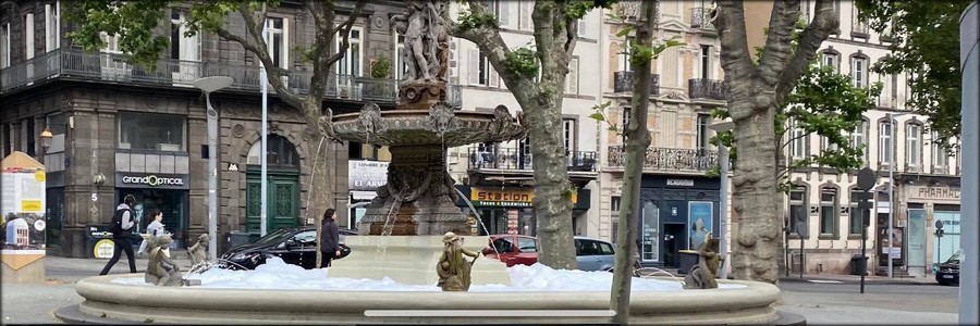 Place Delille à Clermont-Fd
