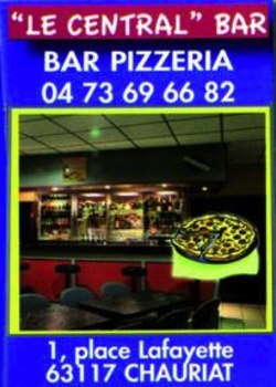 Le Central Bar à Chauriat