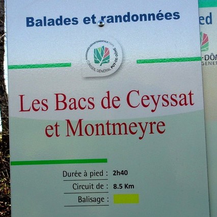 Bacs de Montmeyre à Ceyssat