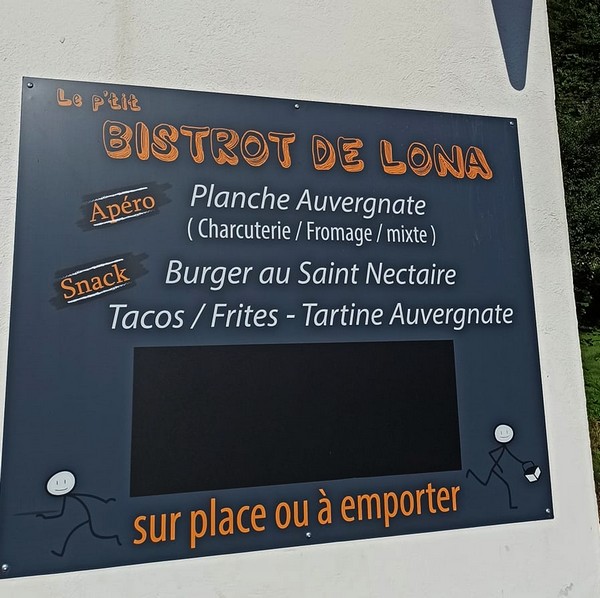 Le p'tit bistrot de Lona à Aydat - 63