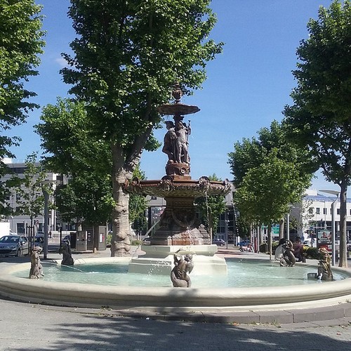 Place Delille à Clermont-Fd