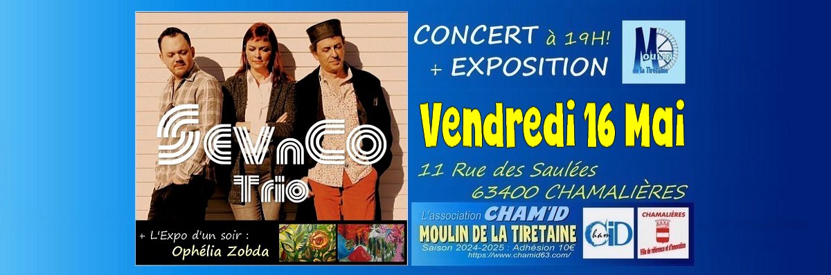 Concert au Moulin de la Tiretaine Chamalières