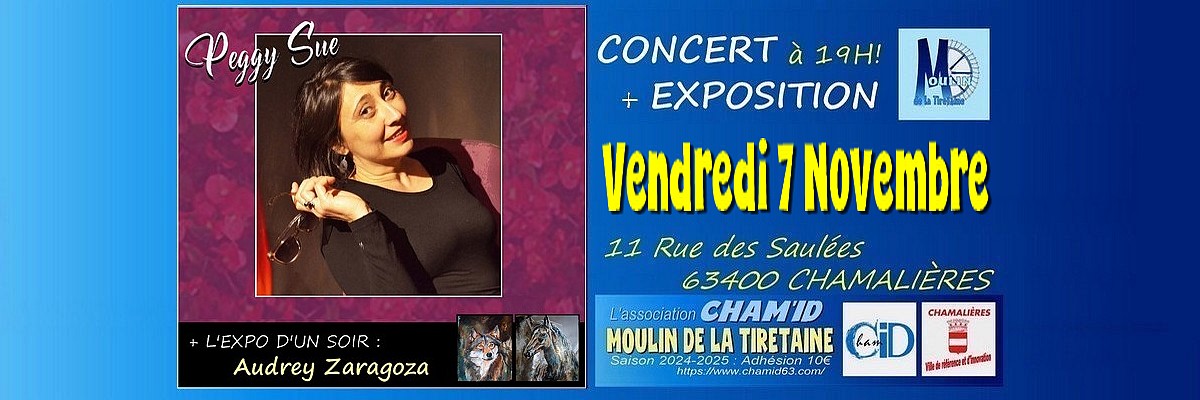 Concert au Moulin de la Tiretaine Chamalières