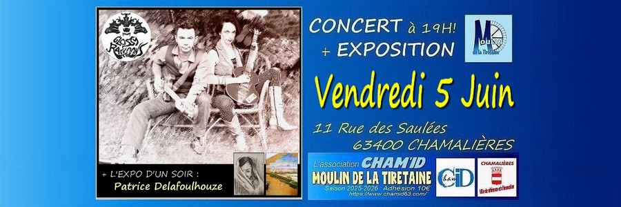 Concert au Moulin de la Tiretaine Chamalières